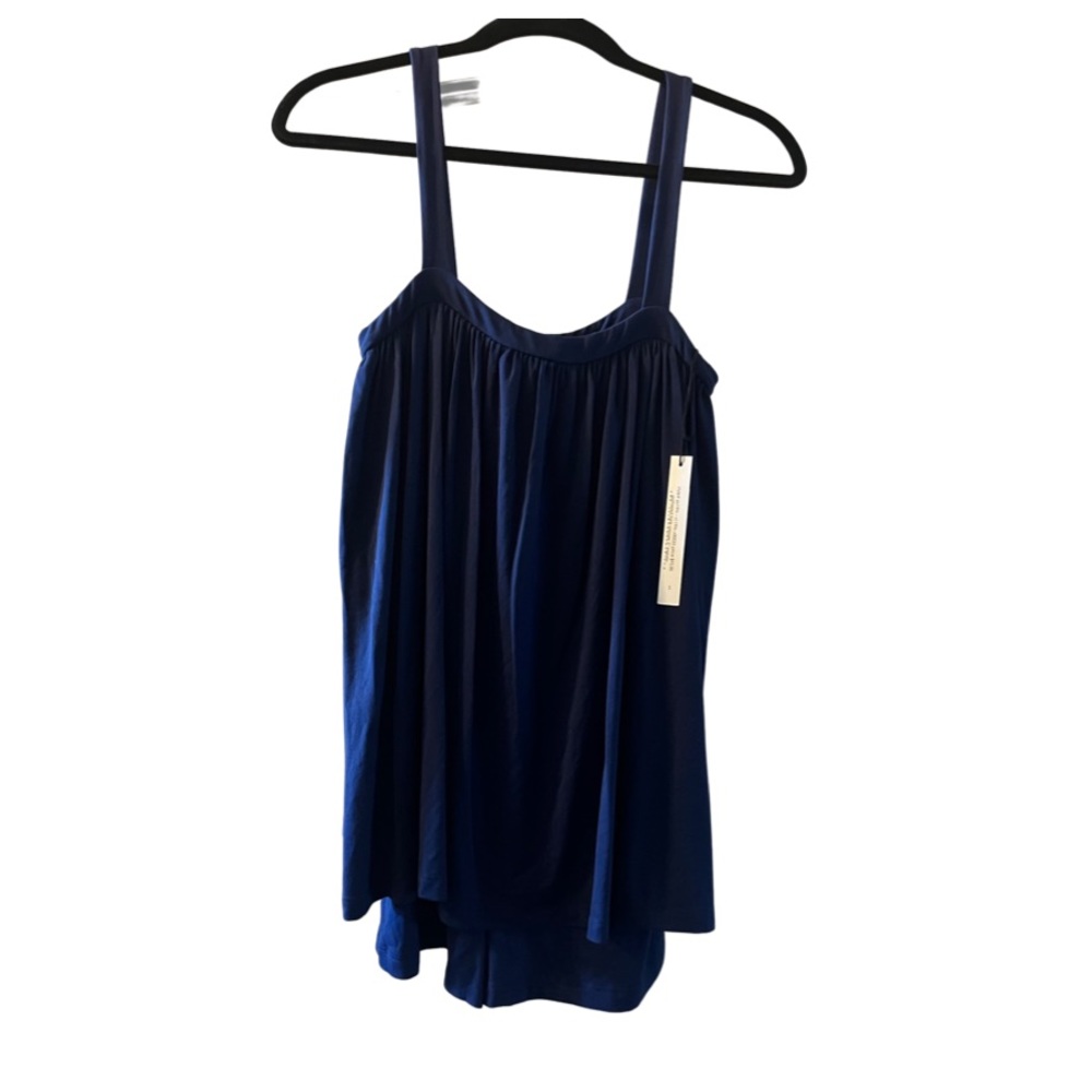 Susana Monaco | Gathered Tank Romper